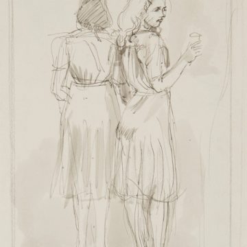 Two Women Standing