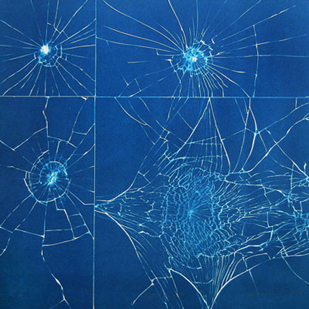 A work featured in the Blueprints exhibition.
